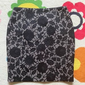 Mario Serrani black pencil skirt, size 6